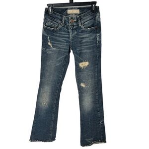 TRF Zara Distressed Bootcut Jeans
